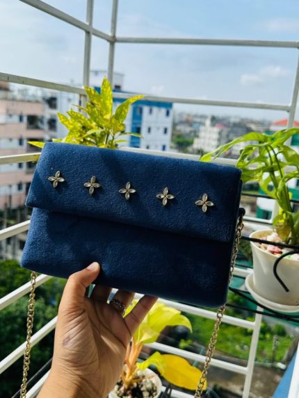 Velvet Side Small Bag