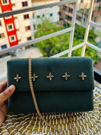 Velvet Side Small Bag